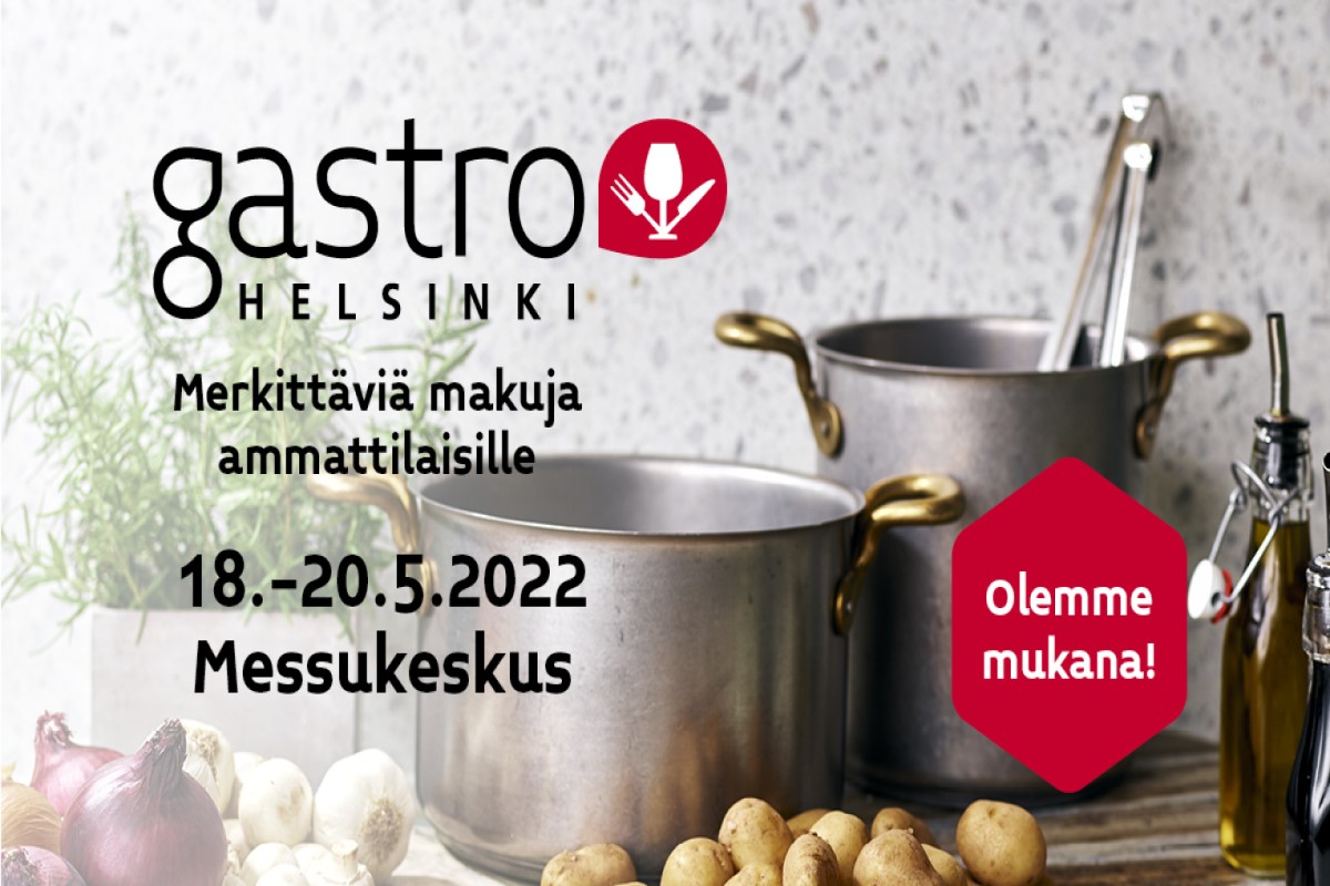 Gastro Helsinki järjestetään 18.–20.5.2022